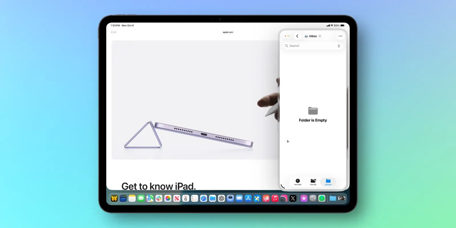 iPadOS 26.1 Brings Slide Over Back: Simple Multitasking That Makes Sense