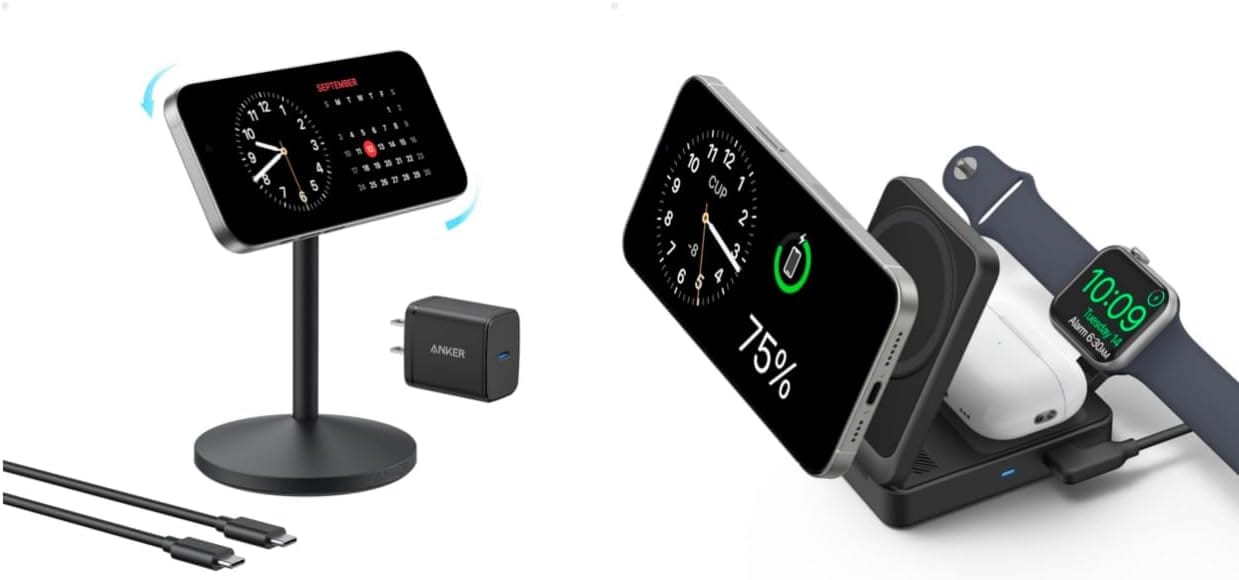 Three MagSafe Stands That Tidy Your Nightstand